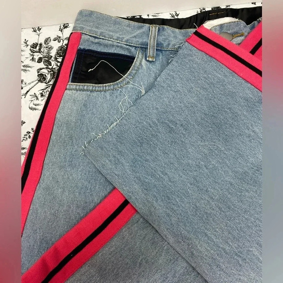 Koche striped wide leg jeans - Picture 13 of 16